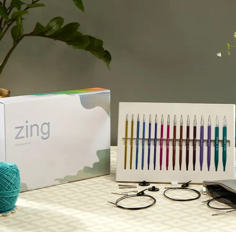 Set di bastoncini tondi intercambiabili KnitPro ZING - MELODIES OF LIFE