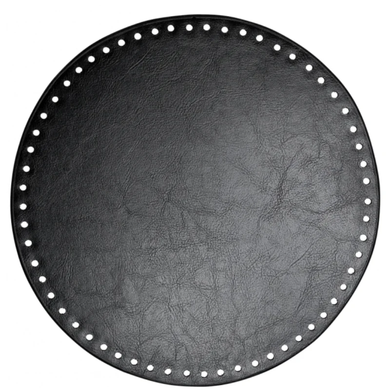 Go Handmade Fondo Rotondo: Nero, 25 cm