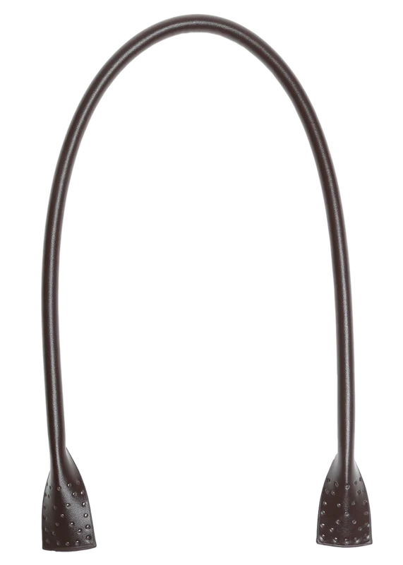 Go Handmade Manici per borse: Marrone scuro, 66 cm