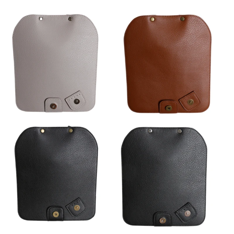 Go Handmade Patta per Borsa: Retro 19 x 22 cm: Beige/Argento, Marrone/Bronzo, Nero/Bronzo e Nero/Argento