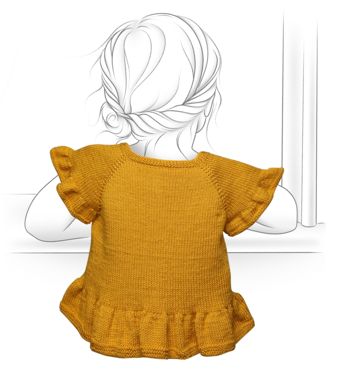 Go Handmade Maglia per bebè e bambini