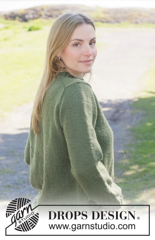 271-34 Autumn Hunter Sweater by DROPS Design — 2