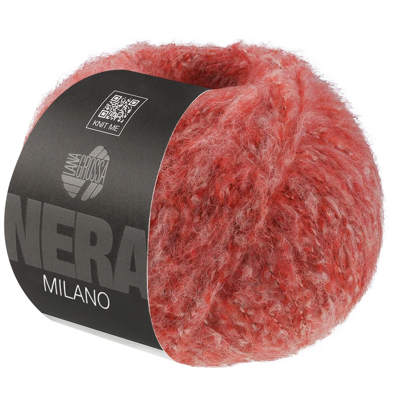 Lana Grossa Milano 14 Rosso chiaro mélange