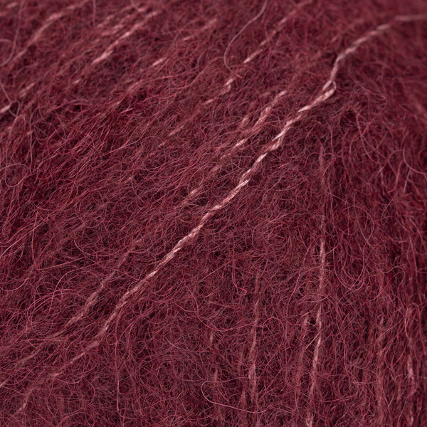 DROPS Brushed Alpaca Silk 44 Vino di prugne (Uni Colour)