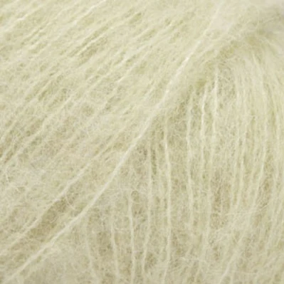 DROPS BRUSHED Alpaca Silk 27 Rugiada tropicale (Uni colour)