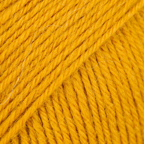 DROPS Fabel Uni Colour 111 Giallo senape