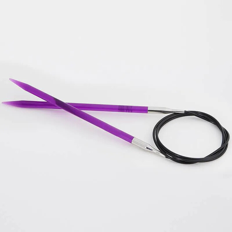 Ferri Circolari Fissi 100 cm 5,00 mm Viola