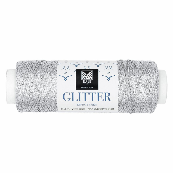 Dale Glitter Effect Yarn 202 Argento