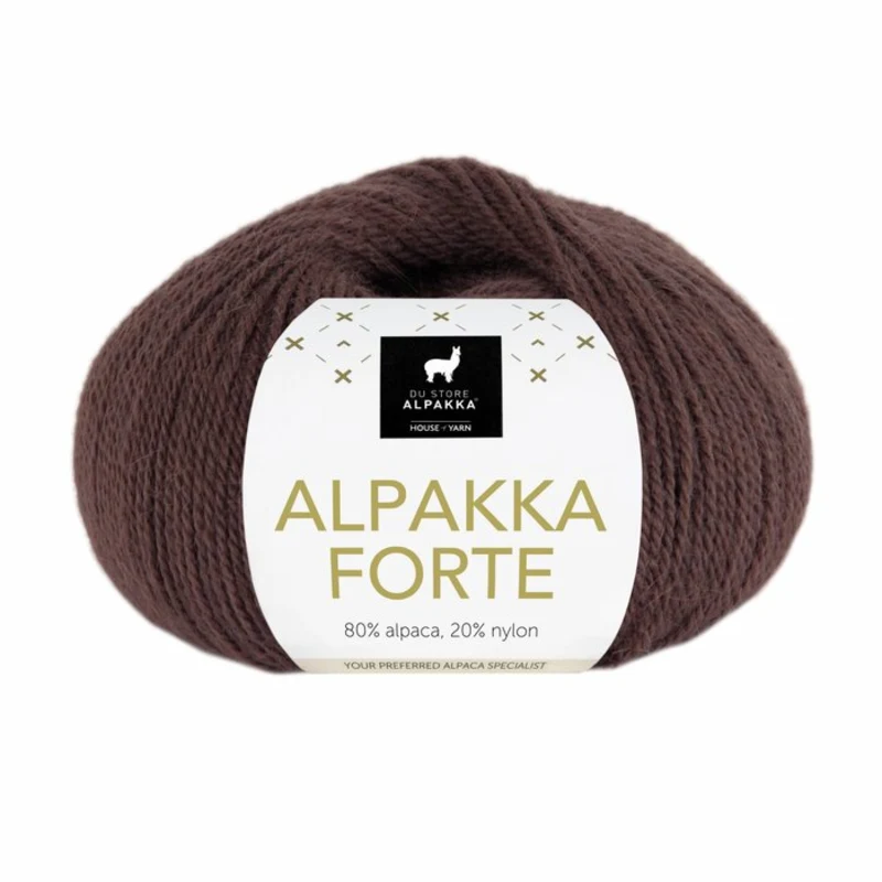 Du Store Alpakka Forte 734 Marrone