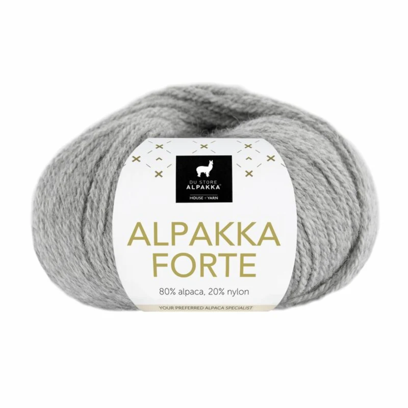 Du Store Alpakka Forte 715 Erica grigia