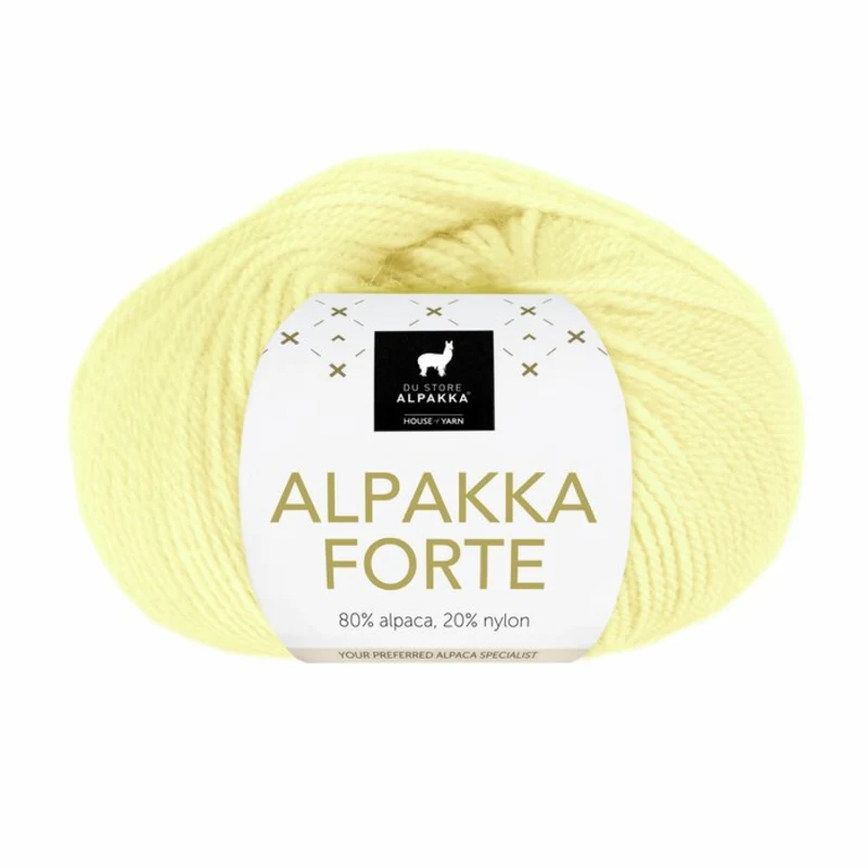 Du Store Alpakka Forte 747 Giallo chiaro
