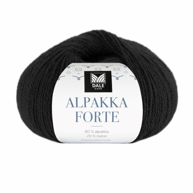 Dale Alpakka Forte 733 Nero