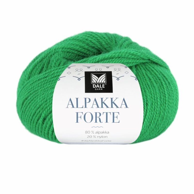 Dale Alpakka Forte 738 Verde acceso