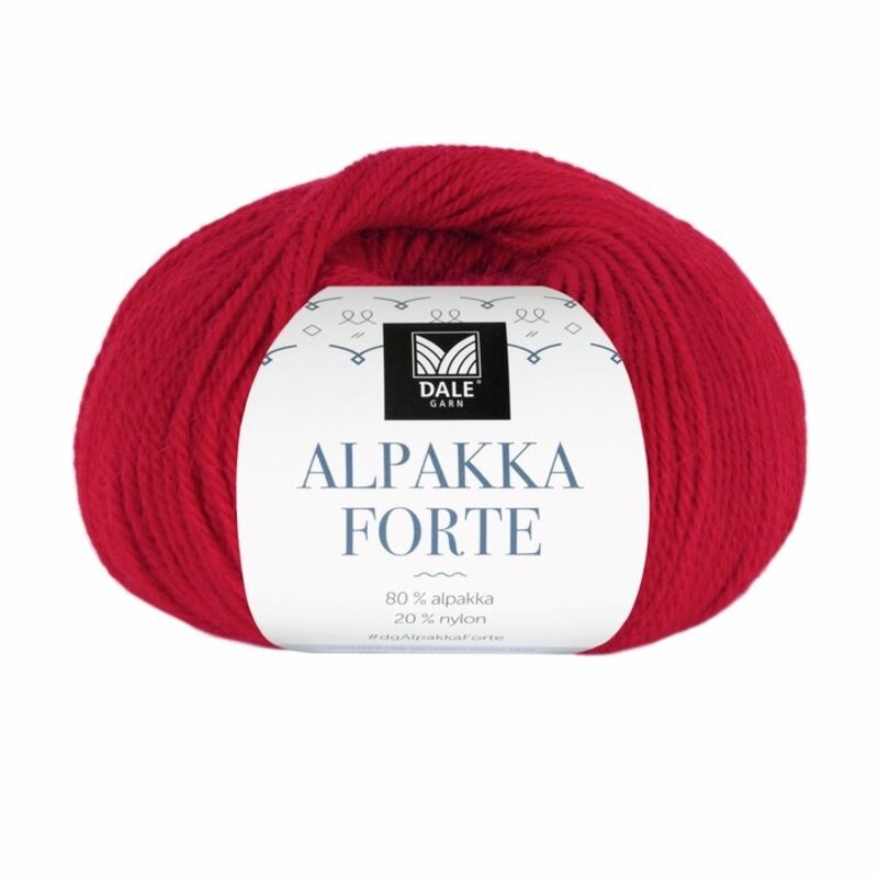 Dale Alpakka Forte 739 Rosso intenso