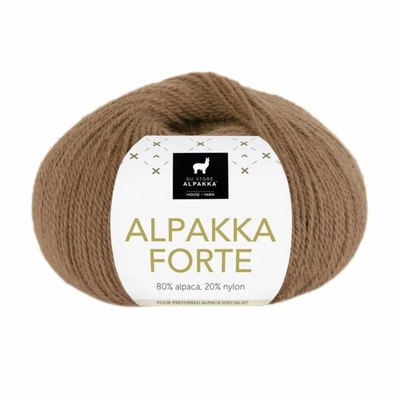 Du Store Alpakka Forte 742 Marrone nocciola