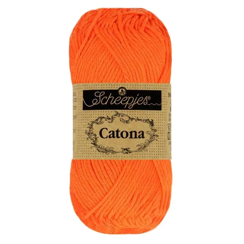 Scheepjes Catona 603 Neon Orange