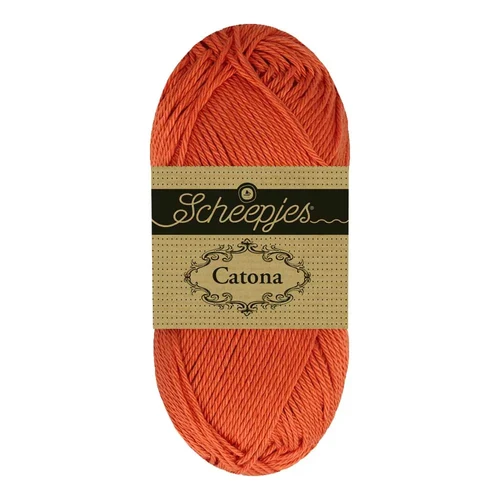 Scheepjes Catona 081 Clay Red