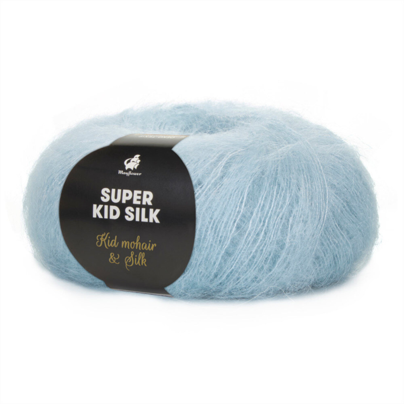 Mayflower Super Kid Silk 07 Grigio chiaro (tonalità bluastra)