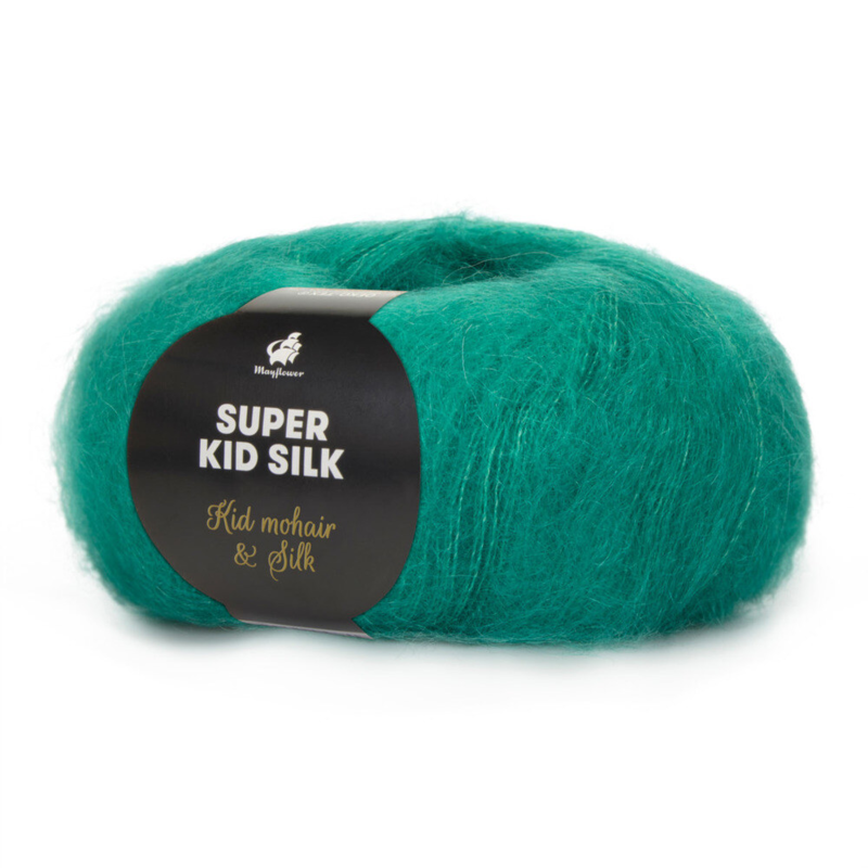 Mayflower Super Kid Silk 119 Verde ultramarino