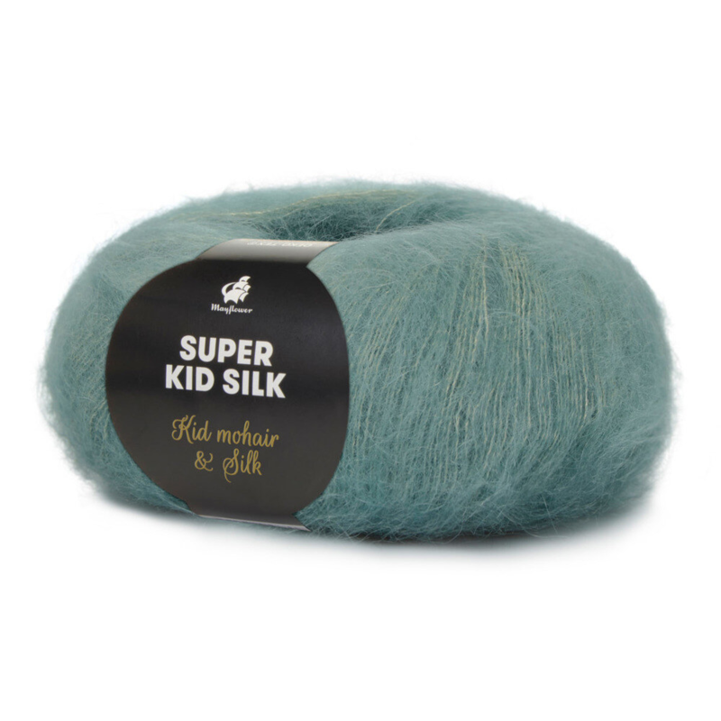 Mayflower Super Kid Silk 116 Verde irlandese polveroso