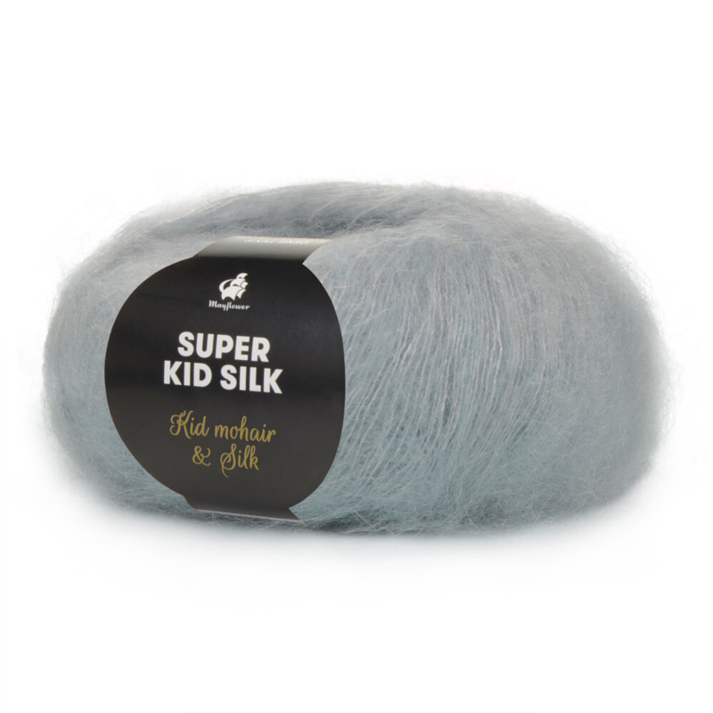 Mayflower Super Kid Silk 124 Grigio