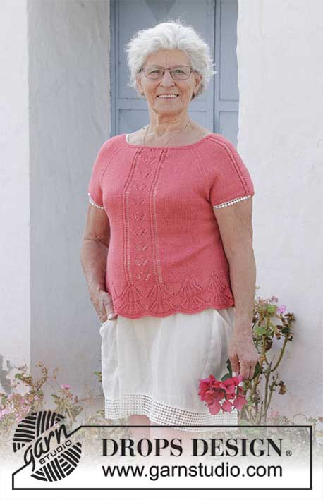 186-15 Top Miss Flora di DROPS Design