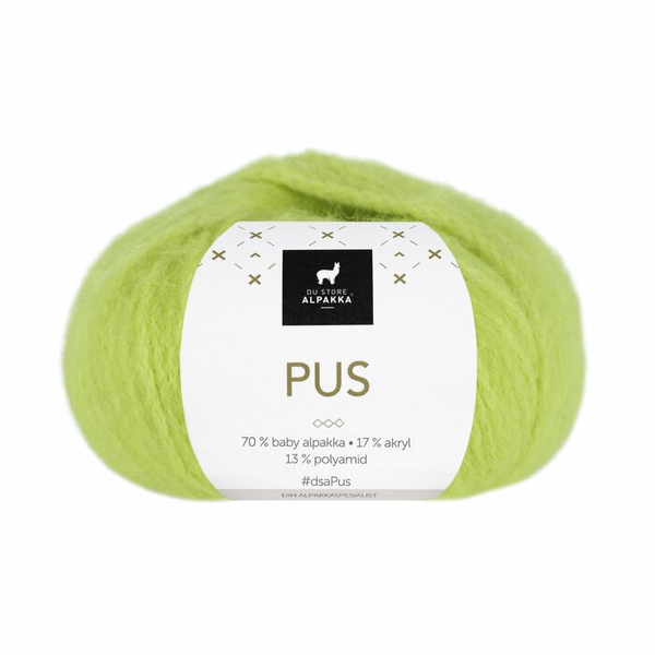 Du Store Alpakka Pus 4056 Verde pera