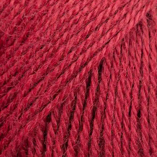 DROPS Alpaca 3900 Rosso pomodoro (Uni Colore)