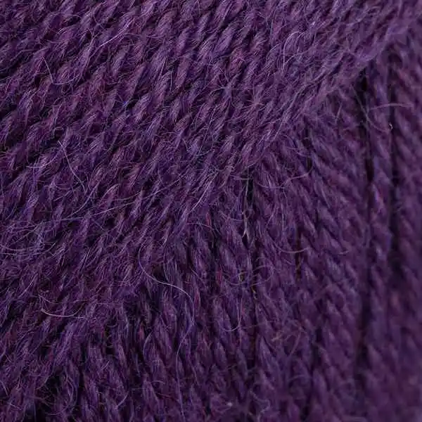 DROPS Alpaca 4400 Viola scuro (Uni Colore)