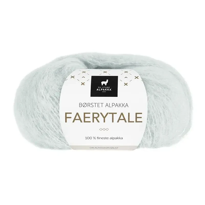 Du Store Alpakka Faerytale 774 Dus grigio-verde
