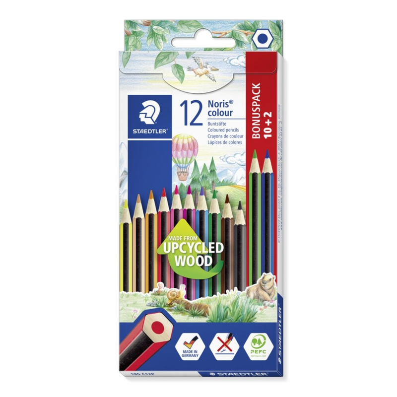 STAEDTLER Noris Club 185 Matite colorate, 12 pz