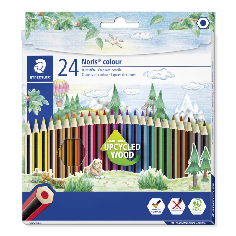 STAEDTLER Noris colore 185, matite colorate, 24 pz