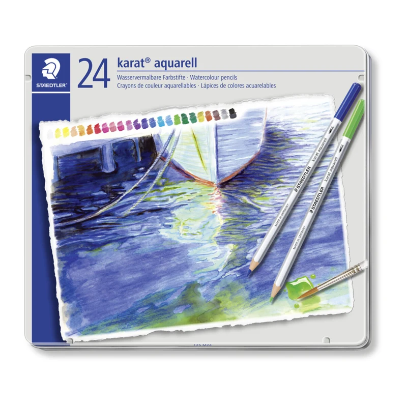 STAEDTLER acquerello carati, 24 pz – Immagine principale chiuso
