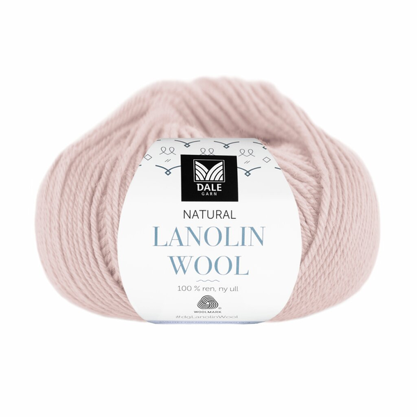 Dale Natural Lanolin Wool 1462 Rosa cipria