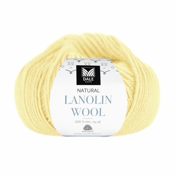 Dale Natural Lanolin Wool 1463 Giallo chiaro
