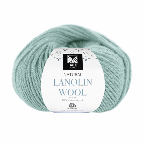 Dale Natural Lanolin Wool 1460 Azzurro chiaro