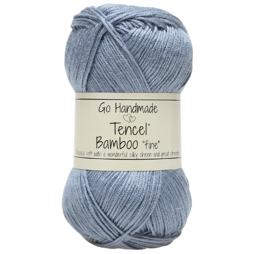 Go Handmade Tencel Bamboo 17368 Jeans blu