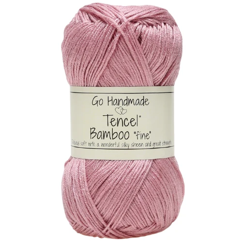 Go Handmade Tencel Bamboo 17356 Rosa antico