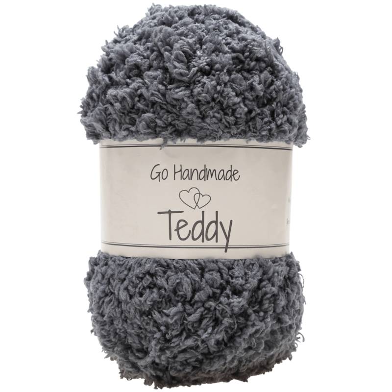 Go Handmade Teddy 17317 Grigio