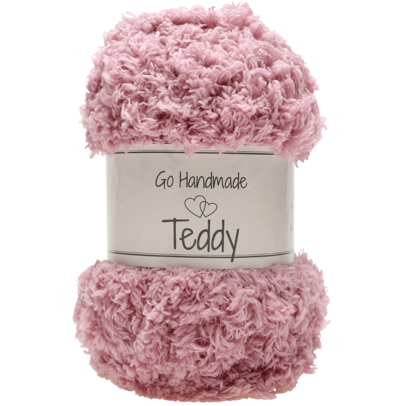 Go Handmade Teddy 17319 Rosa antico