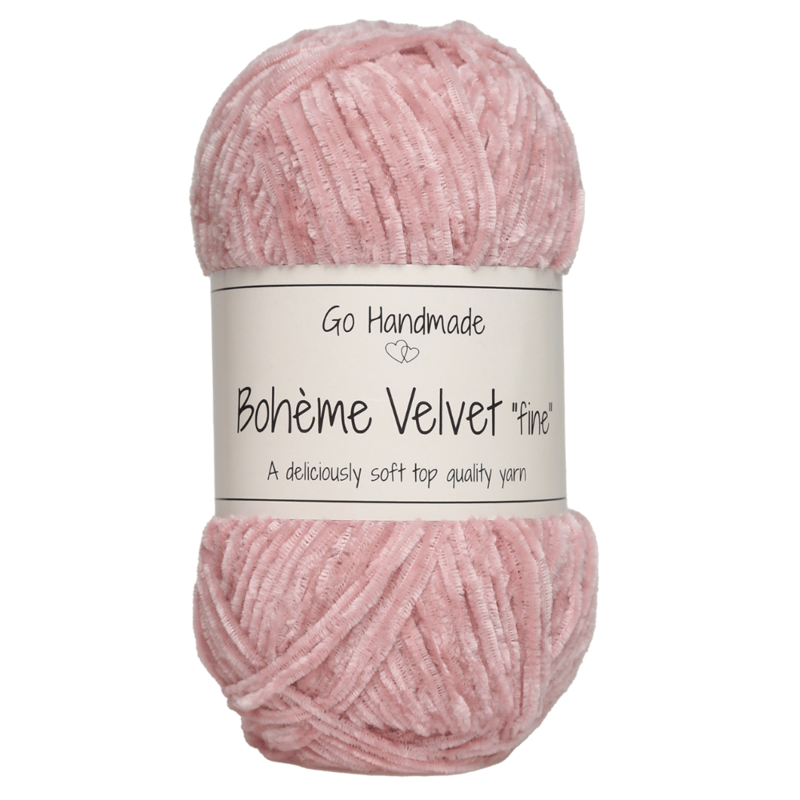 Go Handmade Bohème Velvet Fine 17610 Rosa tenue