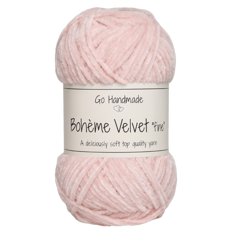 Go Handmade Bohème Velvet Fine 17608 Cammeo rosa