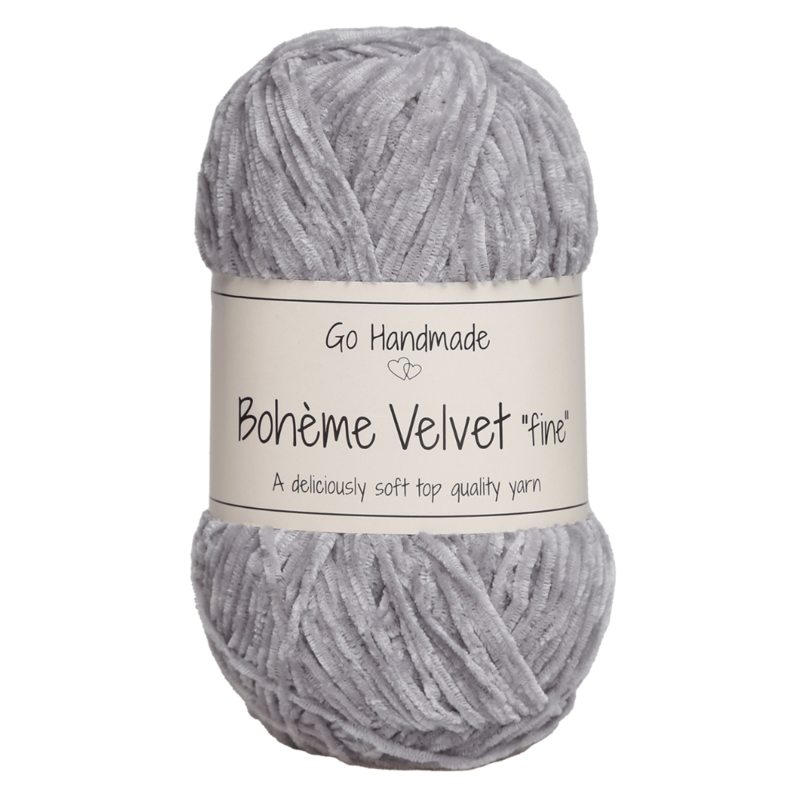 Go Handmade Bohème Velvet Fine 17604 Grigio