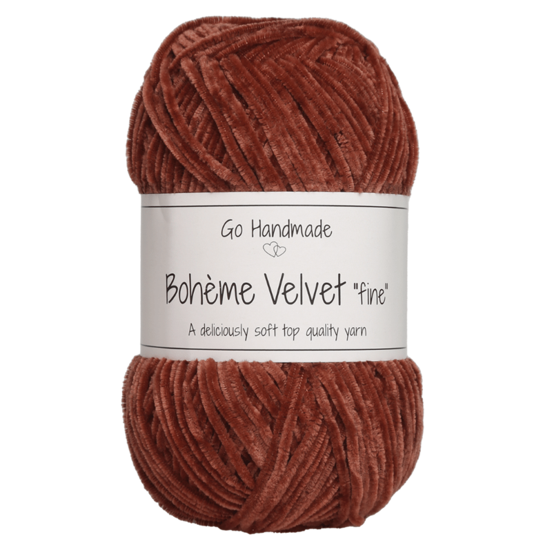 Go Handmade Bohème Velvet Fine 17600 Ruggine