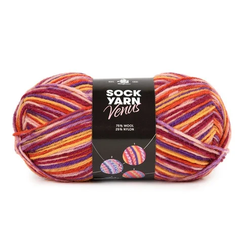 Mayflower Sock Yarn Universe Venus 01 Rosso mix