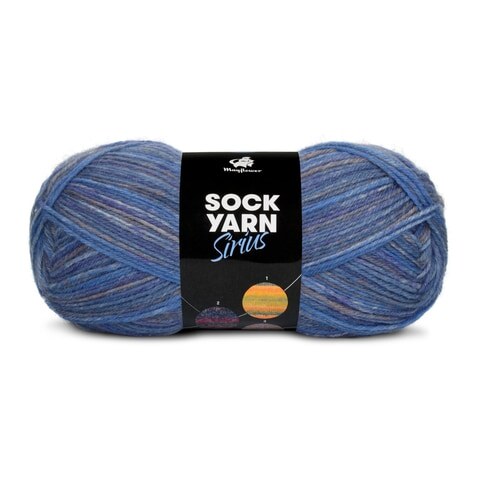 Mayflower Sock Yarn Universe Sirius 06 Blu/Cobalto/Ardesia