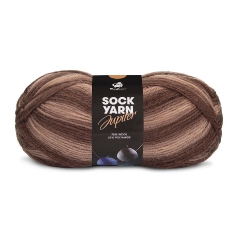 Mayflower Sock Yarn Universe Jupiter 05 Moka/Cioccolato/Cappuccino/Latte
