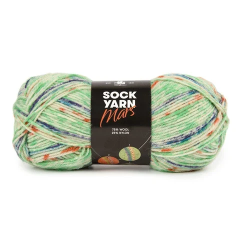 Mayflower Sock Yarn Universe Mars 01 Verde