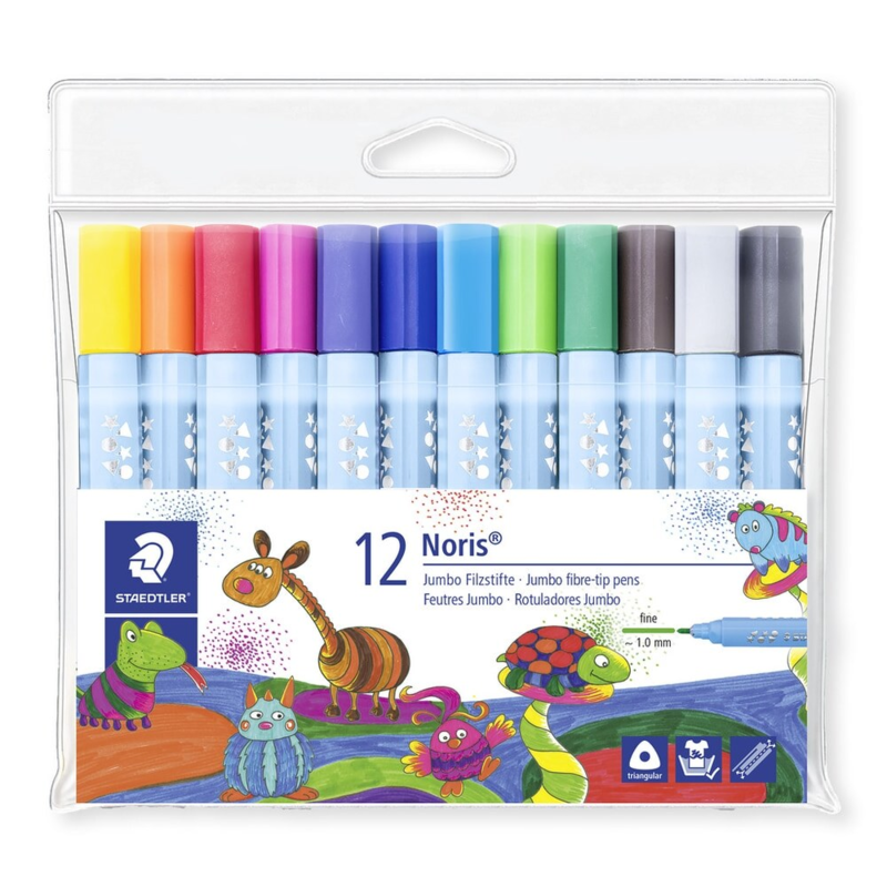 STAEDTLER Noris Jumbotusser, 12 pezzi