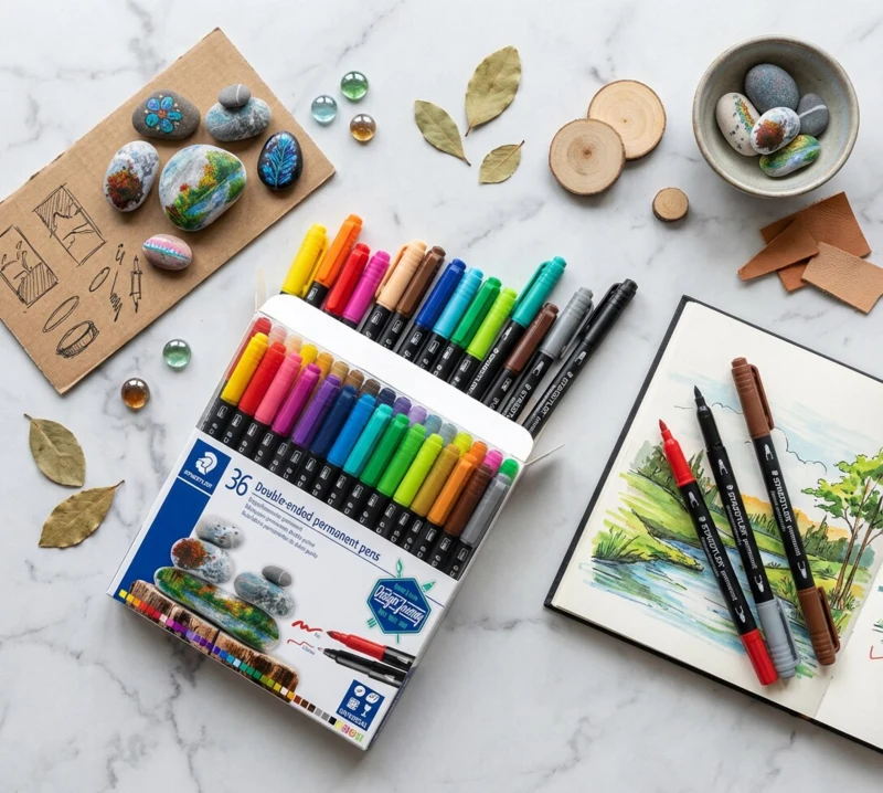 STAEDTLER Duotusser Permanente, 36 pezzi – TB36